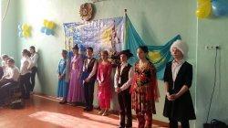 Линейка посвящена 25 летию независимости Казахстана