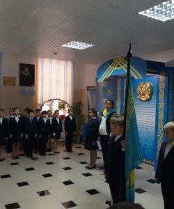 Приняли в Жас Қыран учащихся 4-х классов