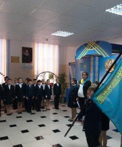 Приняли в Жас Қыран учащихся 4-х классов