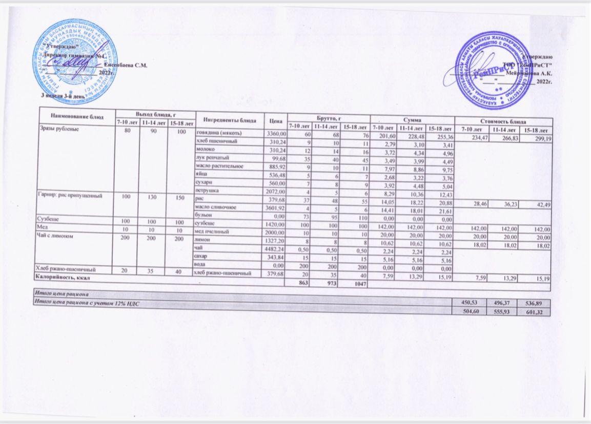 Меню (зима-весна) 15.02.2022г.