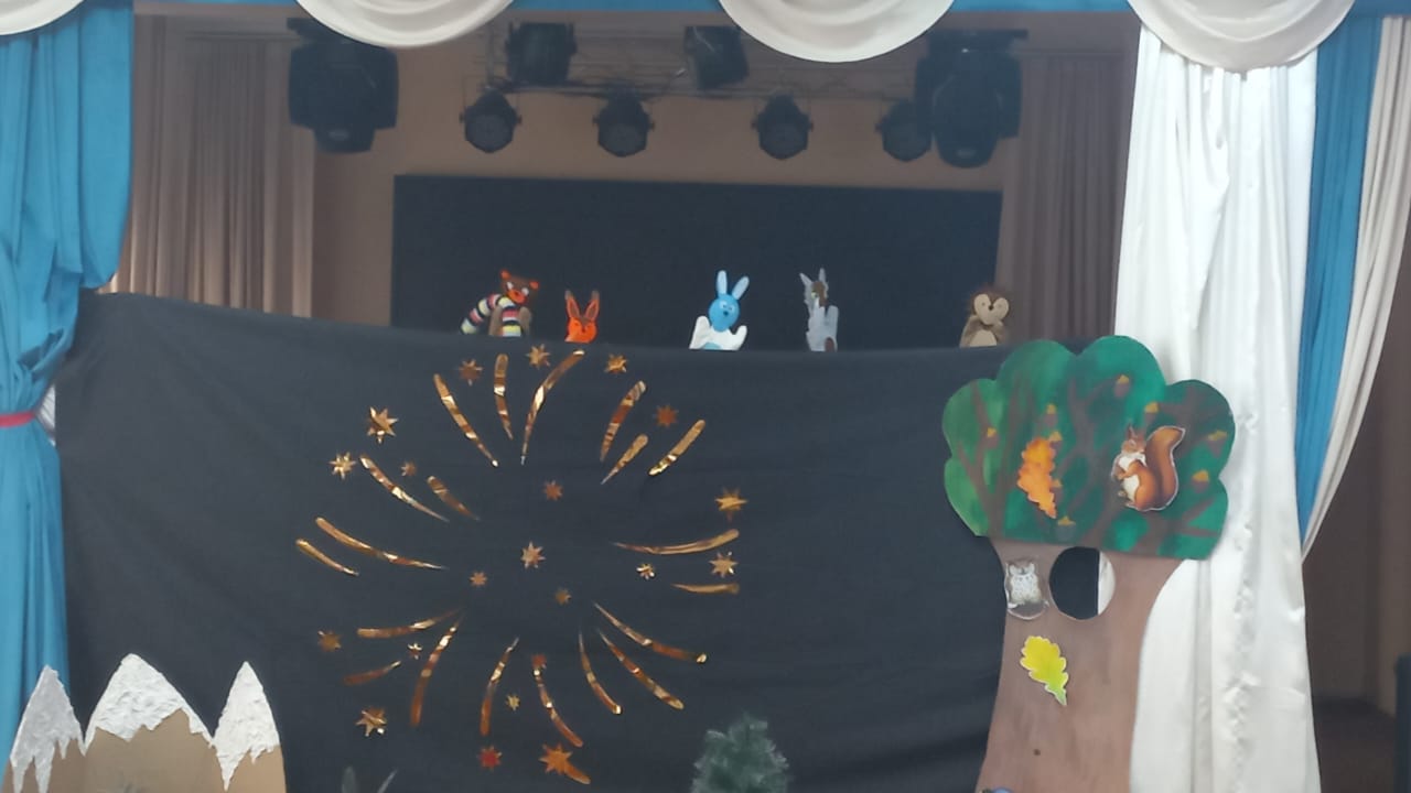 Қуыршақ театр” Түлкінің туған күні” ертегісі 6 Б сынып