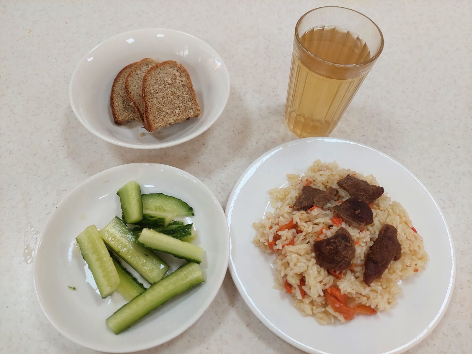 Бюджет қаражаты есебінен орта білім беру ұйымдарында білім алушыларды тегін тамақтандыруды ұйымдастыру үшін төрт апталық ас мәзірі