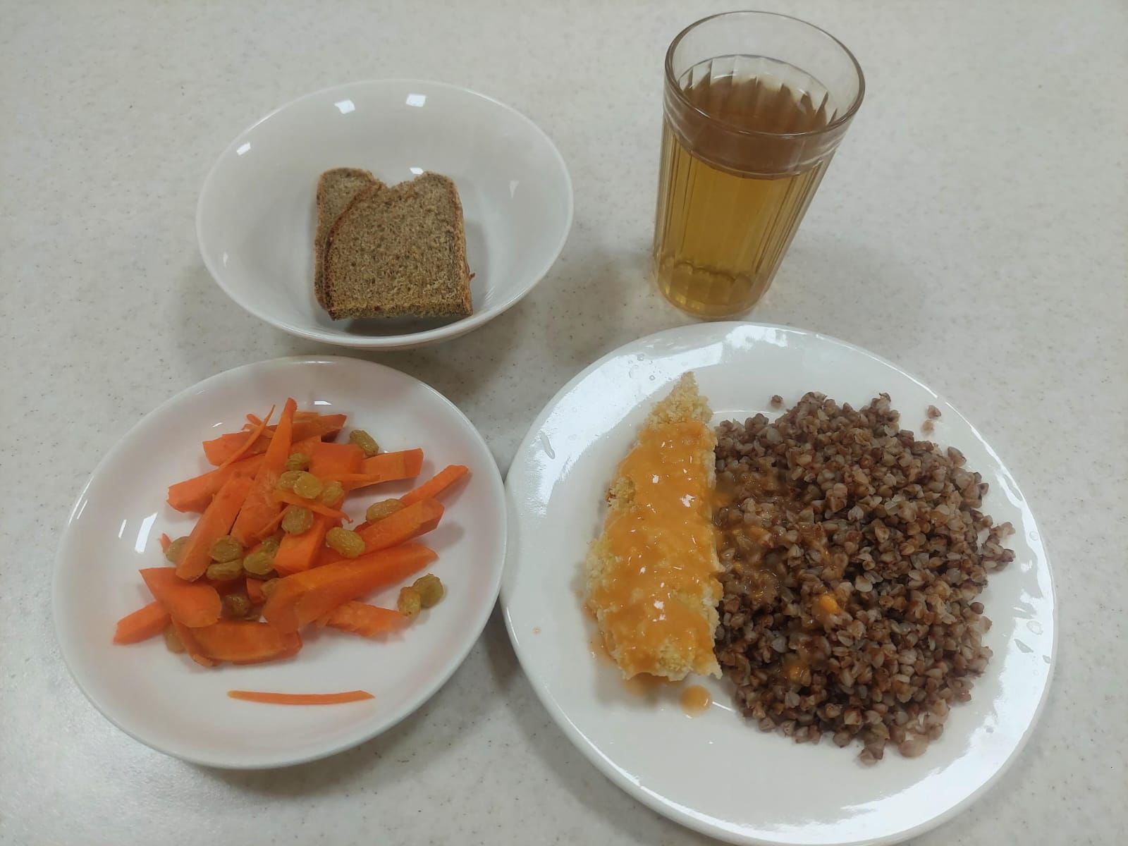 Бюджет қаражаты есебінен орта білім беру ұйымдарында білім алушыларды тегін тамақтандыруды ұйымдастыру үшін төрт апталық ас мәзірі